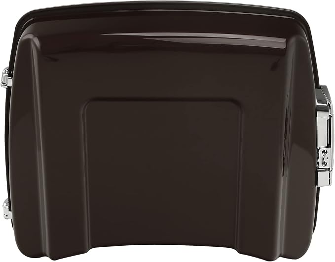 5.5" Razor Motorcycle Trunk W/Latch Key Fit For Harley 2014-2025 Touring CVO Road King Street Glide Electra Glide Ultra Limited Pack Black Forest & Wineberry