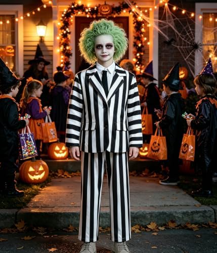 Kids Halloween Costume Boys Ghost Costume Movie Character Cosplay