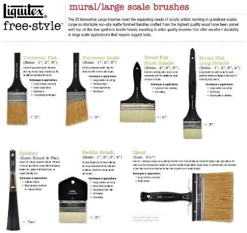 Liquitex Large Scale Universal Angle Brush, 3"