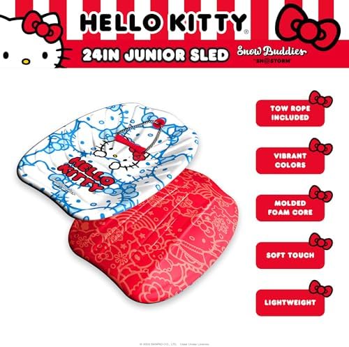 SNO-Storm Hello Kitty Snow Buddies by SNO-Storm 24in Sled