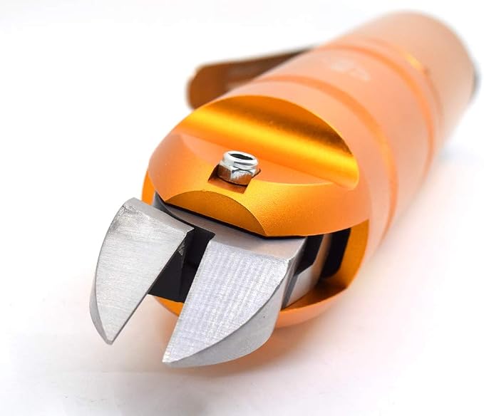 Heavy Duty Pneumatic Air Nipper - 6GA Gauge Cable Metal Wire Mesh Shear Scissors Cutter for 4.8mm Copper, 4.0mm Steel, 2.8mm Soft Stainless Steel Wire - HS35P S7P