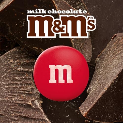 M&M'S Milk Chocolate Candy, Full Size Singles, Bag, Bulk,1.69 Ounce (Pack of 324)