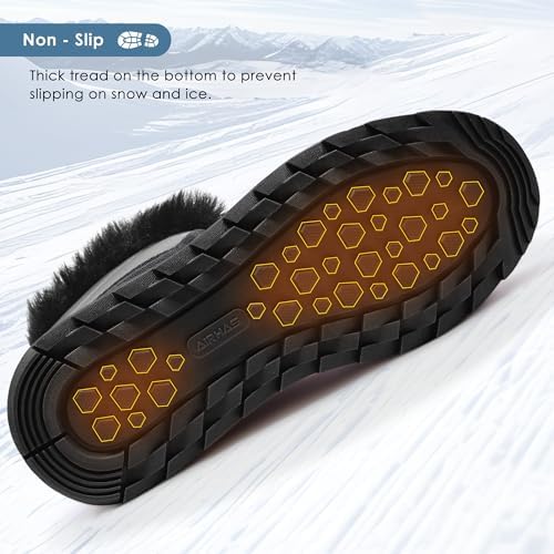 AIRHAS Women's Warm Snow Boots Cold Weather Winter Boots