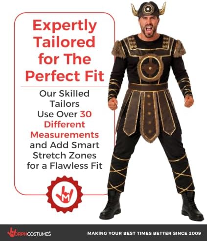 Morph Viking Costume Men, Halloween Costumes for Men