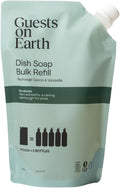 Dish Soap Bulk Refill Concentrate, Woodlands Scent, Plant Based Dish Soap, Makes 5 Bottles, Grease Fighting Dishwashing Liquid with Essential Oils