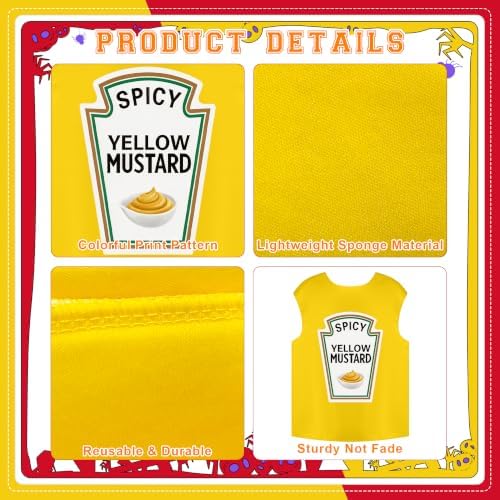 Halloween Group Couple Costume Hot Dog Ketchup Mustard Halloween Costumes