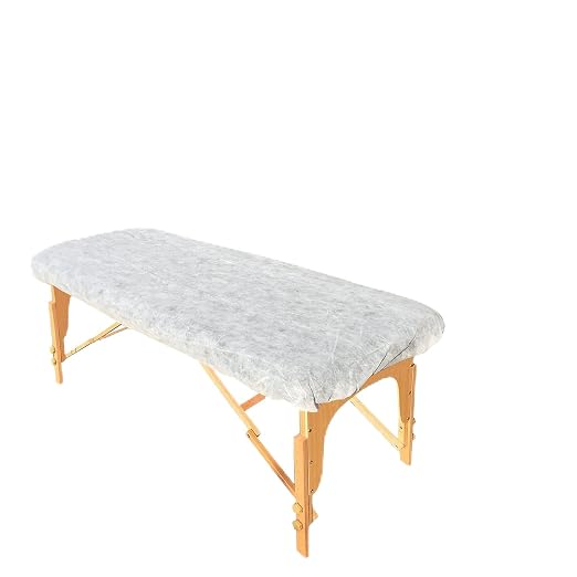 ZMDREAM Disposable Fitted Massage Table Sheets Bed Covers for Massage Beauty Tattoo 82 x 35 inches White/20