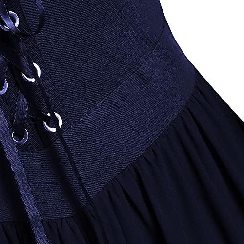 CHARMMA Women's Plus Size Butterfly Sleeve Gothic Halloween Dress