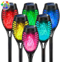 Christmas Decorations Outdoor, Multicolor Flickering Solar Christmas Lights