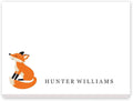 Custom Woodland Creature Fox Design Post It Notes - Set of 6-50 Sheets per Post It Note. Size of Each: 3 in x 4in. Made in The USA.