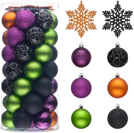 Valery Madelyn 50ct Halloween Ornaments Tree Decorations Indoor 2.4 Inch