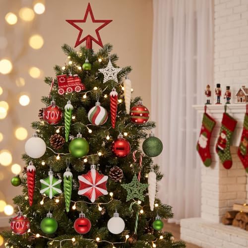 Valery Madelyn 100ct Christmas Ornaments Tree Decorations Set