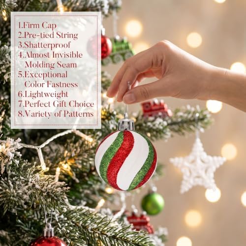 Valery Madelyn 100ct Christmas Ornaments Tree Decorations Set