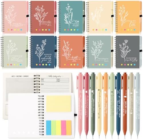 Resurhang Christian Gift Bulk for Women with Notes, Morandi Color, 40 Pcs
