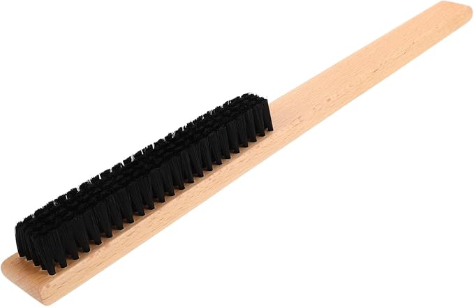 Ipetboom Sheet Cleaning Brush Scrub Brush Lint Brush Clothes Brushes Scrubbing Brush Clothing Brush Cleaning Cloth Brush Bristle Cleaning Brush Laundry Brush Wooden