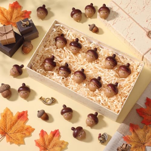 Thenshop 30 Pcs Thanksgiving Acorn Nut Fall Party Favors Balls