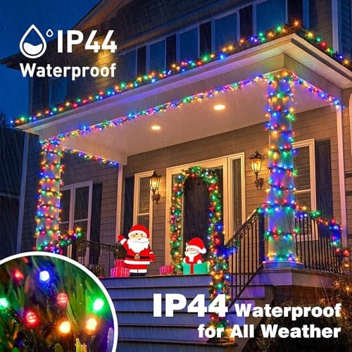 328FT Multicolor Christmas Lights, 1000LED Outdoor Halloween String Lights