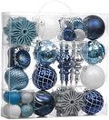 Valery Madelyn 70ct Christmas Tree Decorations Ball Ornaments Set
