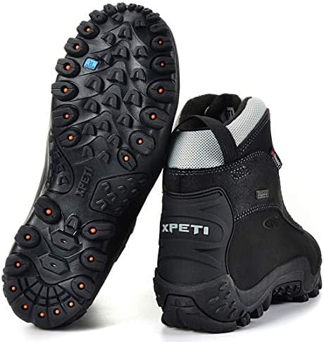 XPETI Men's SnowRider Insulated Waterproof Winter Snow Boots
