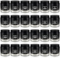 Scented Candle Set 24 Pack, Black&White, Candle for Home Scented, Odor Eliminating, Stress Relief, Long Lasting Soy Wax Gift Set