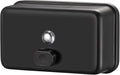 Stardrix Matte Black Stainless Steel Horizontal 1100ml/37oz Capacity Commercial-Grade Soap Dispenser, Wall-Mounted Bathroom Hand Soap Dispenser with Corrosion-Proof Lining and Anti-Leak Pump
