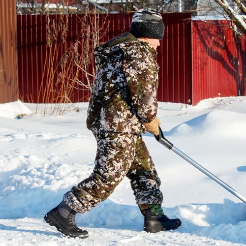 Men's Snow Boots, Insulated Waterproof Winter Duck Boots
