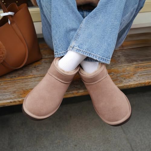 DREAM PAIRS Women's Outdoor Winter Ankle Boots