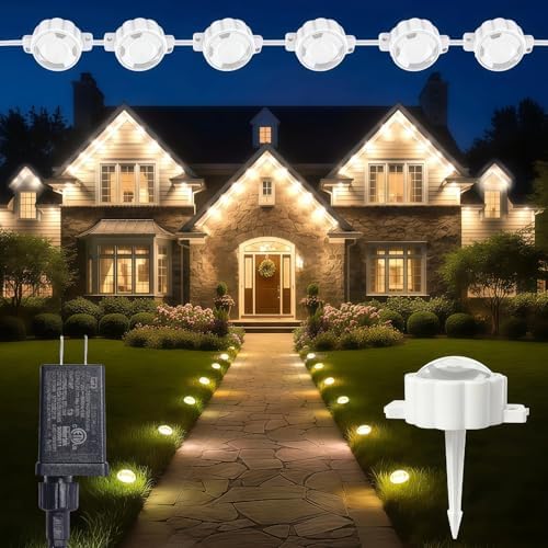 Permanent Lights for House (Warm White, 54Ft 36LED)