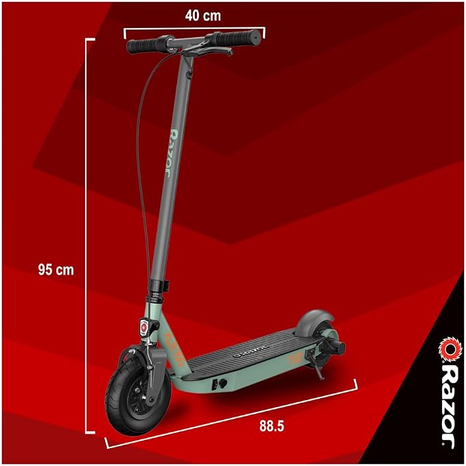 Razor Power Core XLR90 -Electric Scooter for Ages 8+,Power Core High-Torque Hub Motor, Up to 10 mph