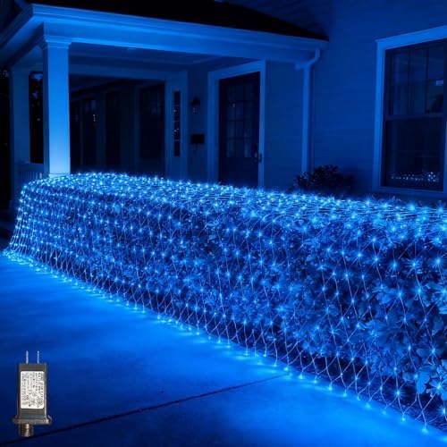 LitHome 21FT x 5FT Christmas Net Lights Outdoor Mesh Lights Connectable