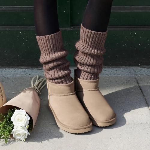 DREAM PAIRS Women's Winter Snow Boots - Classic Ankle Boots
