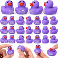 Thenshop 100 Pcs Domestic Violence Awareness Purple Ribbon Duck Ball