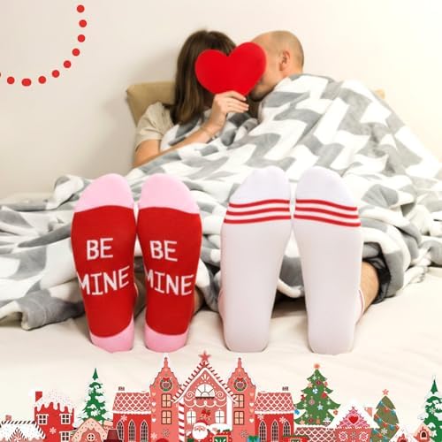 Hoolerry 30 Pairs Christmas Fuzzy Socks Bulk for Adult Gift