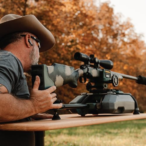 Caldwell Lead Sled Max with Modular Design, Removeable Weight, Front Rest Clamp, for Shooting, Hunting, and Outdoors, Green