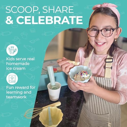 Tovla Jr. Kids Ice Cream Science Maker Kit | Real Reusable | Ages 5-12