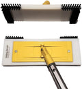 100% Eco-Friendly Vinyl Siding Brush | Nylon Bristle Exterior Cleaning Tool for Stain Removal | Exterior House Cleaner | Fits Standard Extension Pole | Durable and Reusable