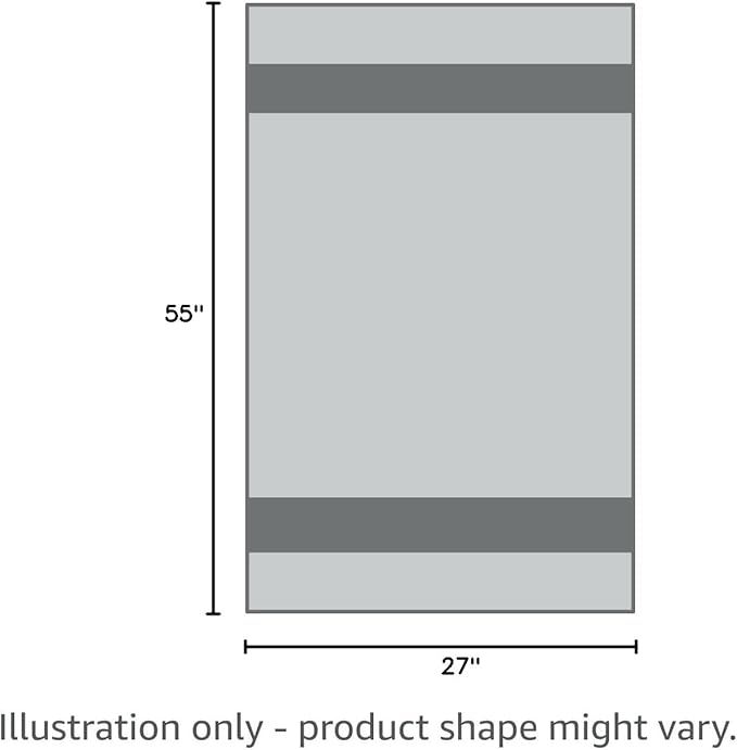 SEMAXE Bath Towel Set, 18 Piece Towel Set for Bathroom, Large Value Pack, Quick Dry Cotton Towels with Hanging Loops, Easy Care, Coastal Ombre