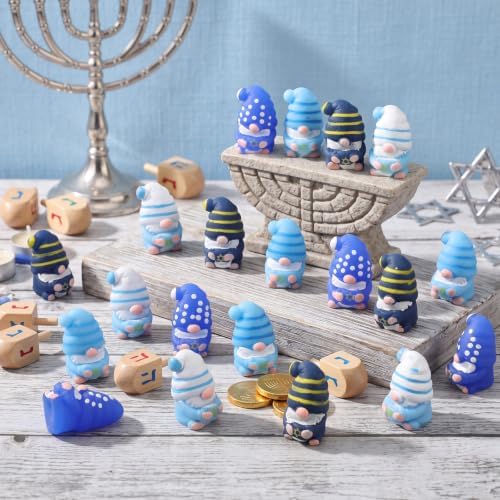 Thenshop 20 Pcs Hanukkah Star of David Gnome Ball Bulk