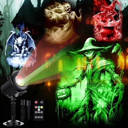 Aurelema 12 in 1 Halloween Projector Lights Outdoor 2026 Upgrade