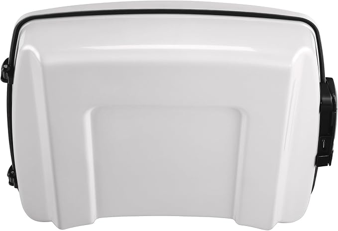Razor Trunk W/Latch Key Fit For Harley 2014-2025Touring CVO Road King Street Glide Electra Glide Ultra Limited Trunk White Onyx Pearl