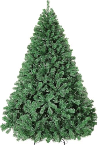 GarveeHome 6ft Prelit Artificial Christmas Tree, Hinged Branches & 800 Tips
