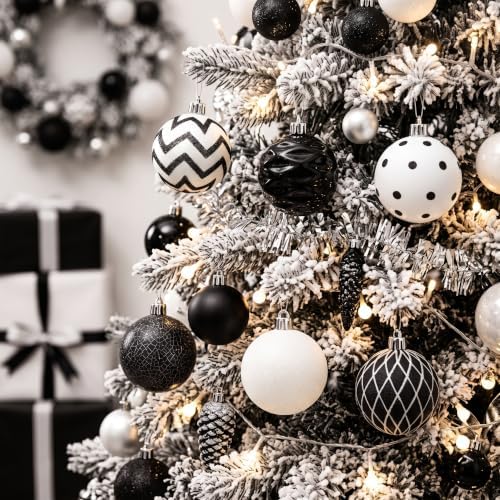 Valery Madelyn 30ct Christmas Ball Ornaments Tree Decorations Set 2.36 Inch