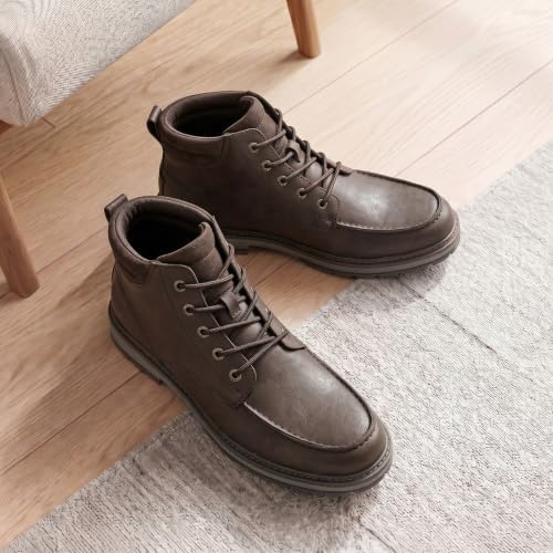 Rihero Men's Hiking Boots Fashion Casual Chukka Work Booties for Men