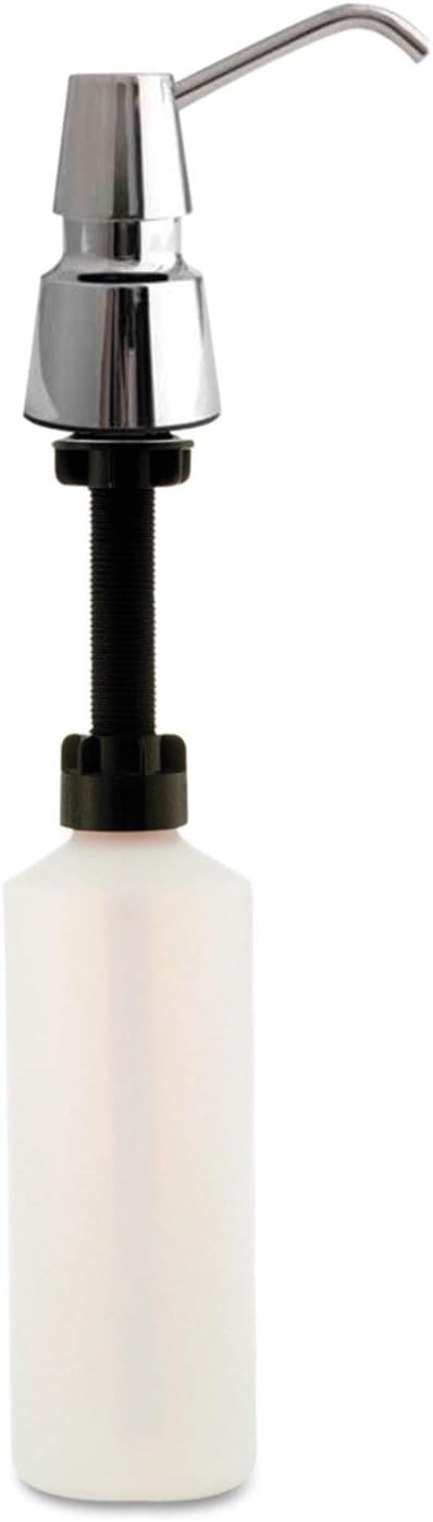BOBRICK 823 Manual Top Fill Foam Soap Dispenser, 4" Spout, 34 fl. oz. Capacity
