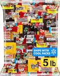 Assorted Chocolate Candy Variety Pack 5 lb - Fun Size Candy, Mixed Bag