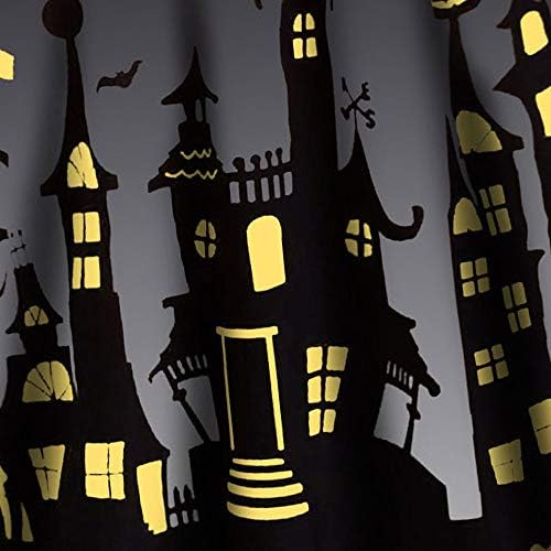ZEZCLO Women's Plus Size Halloween Dress Pumpkin Halloween Costume Dresses
