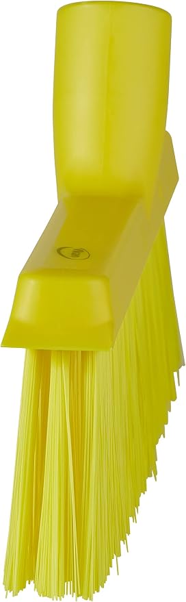 Vikan 31036 Broom, Angle Thread Dustpan, 10", PP/PET,Yellow