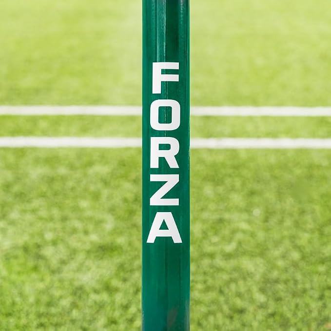 FORZA Compact Boot Scraper Tool |Brush Wiper and Cleaner Kit for Sports and Outdoor Footwear – Effective Mud and Dirt Remover for Boots Shoes and Cleats (Green, with Replacement Brushes)