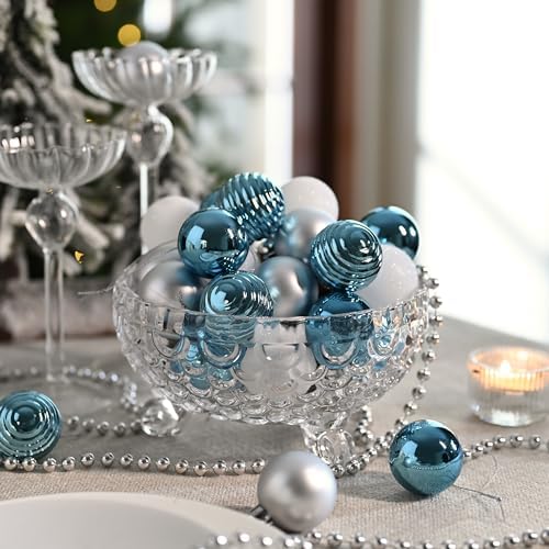 Valery Madelyn Small Christmas Tree Decorations Ball Ornaments 24ct 1.57"