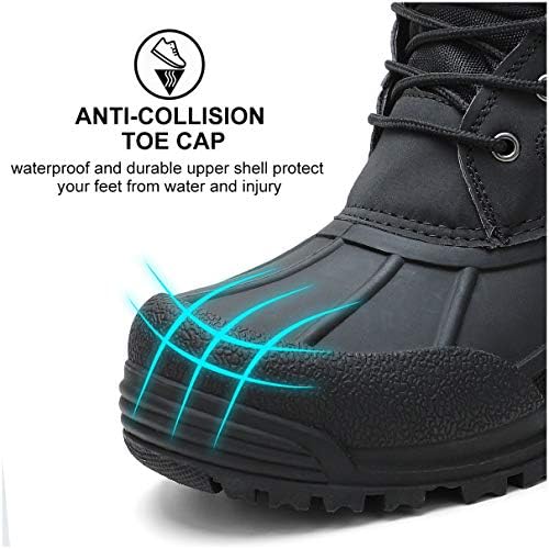 ALEADER Men's Waterproof Winter Snow Boots Thinsulate